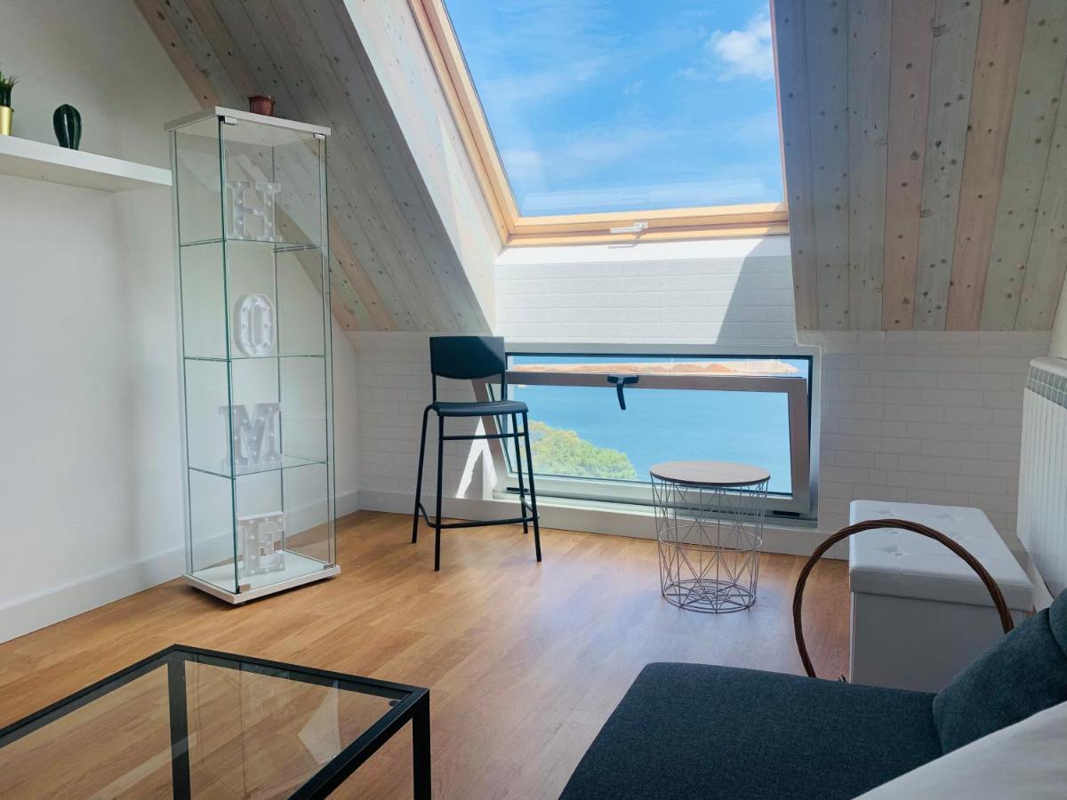 Apartamentos Lamarosa -Atico ,Vistas Al Mar Cantabrico Parking Burela Dış mekan fotoğraf