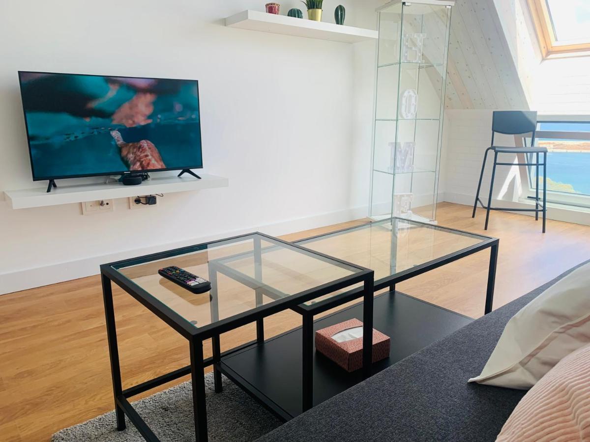 Apartamentos Lamarosa -Atico ,Vistas Al Mar Cantabrico Parking Burela Dış mekan fotoğraf