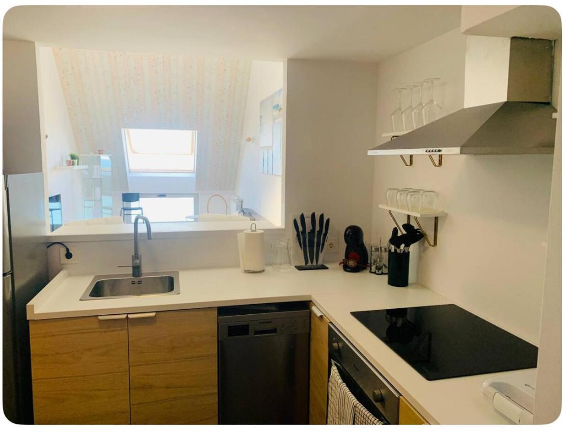 Apartamentos Lamarosa -Atico ,Vistas Al Mar Cantabrico Parking Burela Dış mekan fotoğraf